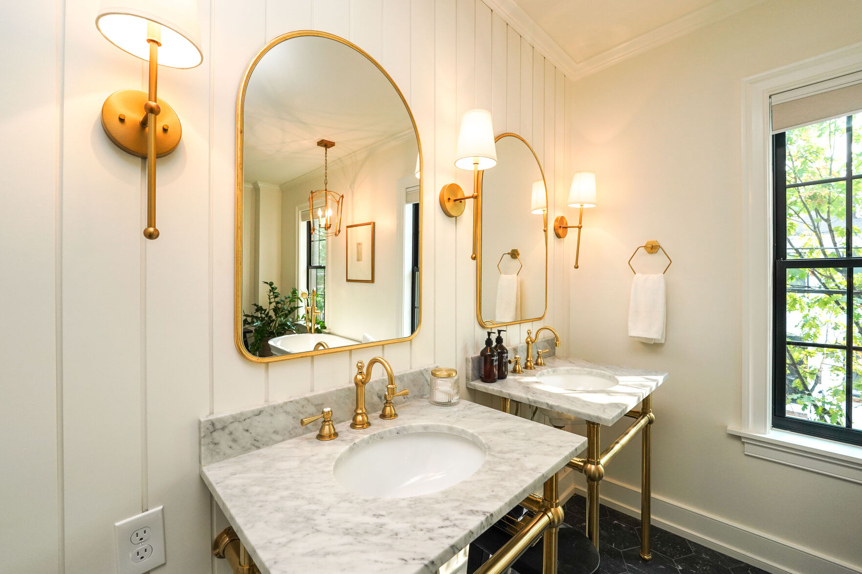 Renovated bathroom